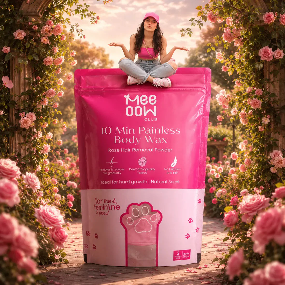 MEE OOW™ Fast & Painless Hair Removal Powder