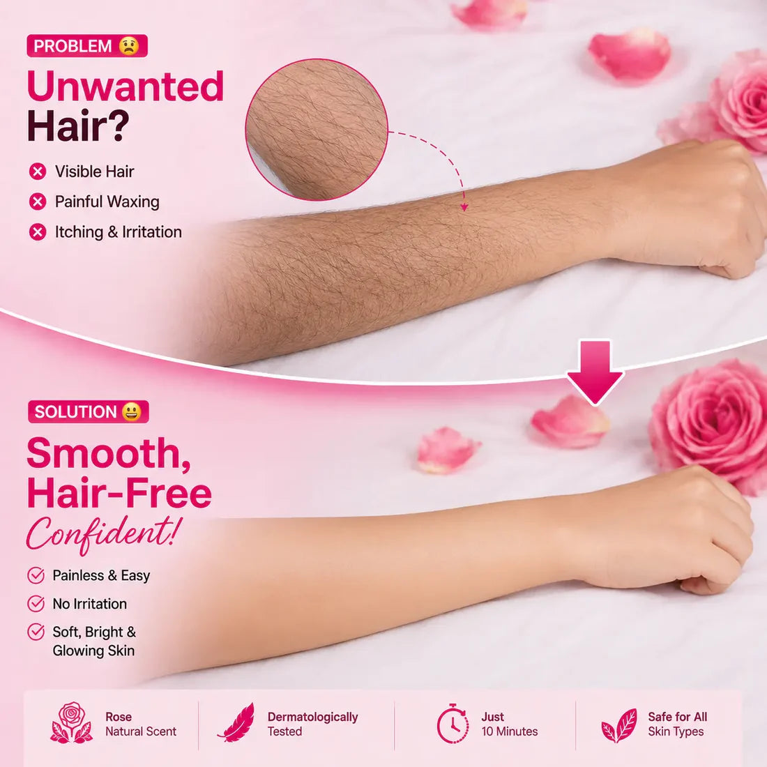 MEE OOW™ Fast & Painless Hair Removal Powder