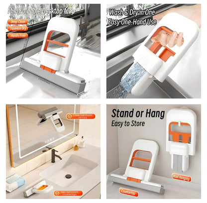 Mini Foldable Mop – One Hand Self Squeeze