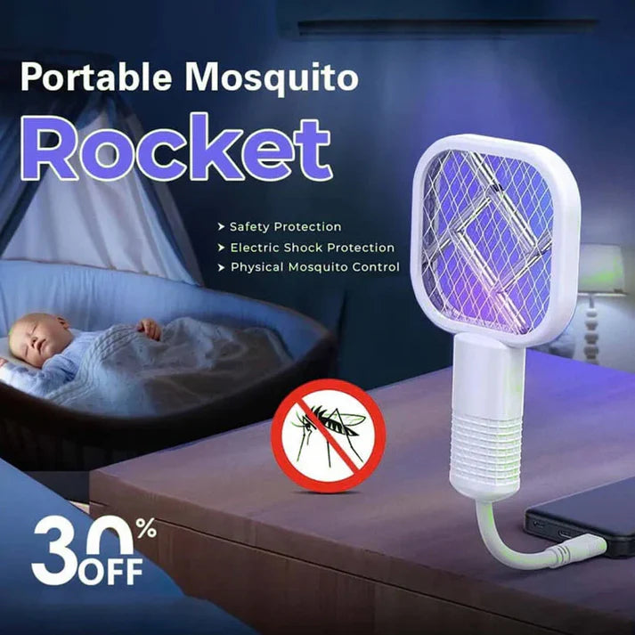 Mini Mosquito Electric Racket