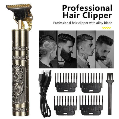 T9 Hair Cutting Machine Hair Clippers Rechargeable Beard Shaver