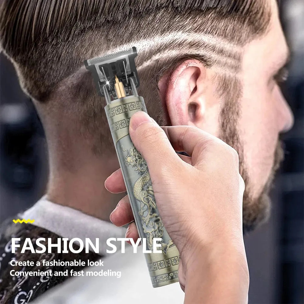 T9 Hair Cutting Machine Hair Clippers Rechargeable Beard Shaver