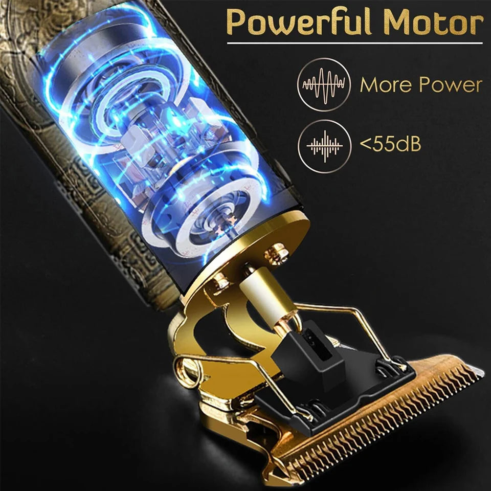 T9 Hair Cutting Machine Hair Clippers Rechargeable Beard Shaver